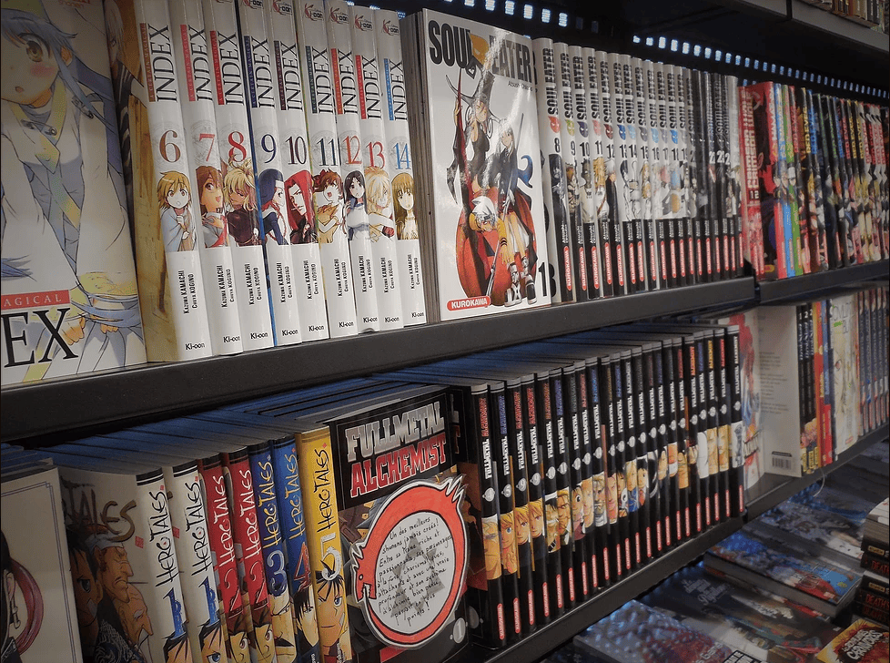 Plein de mangas !