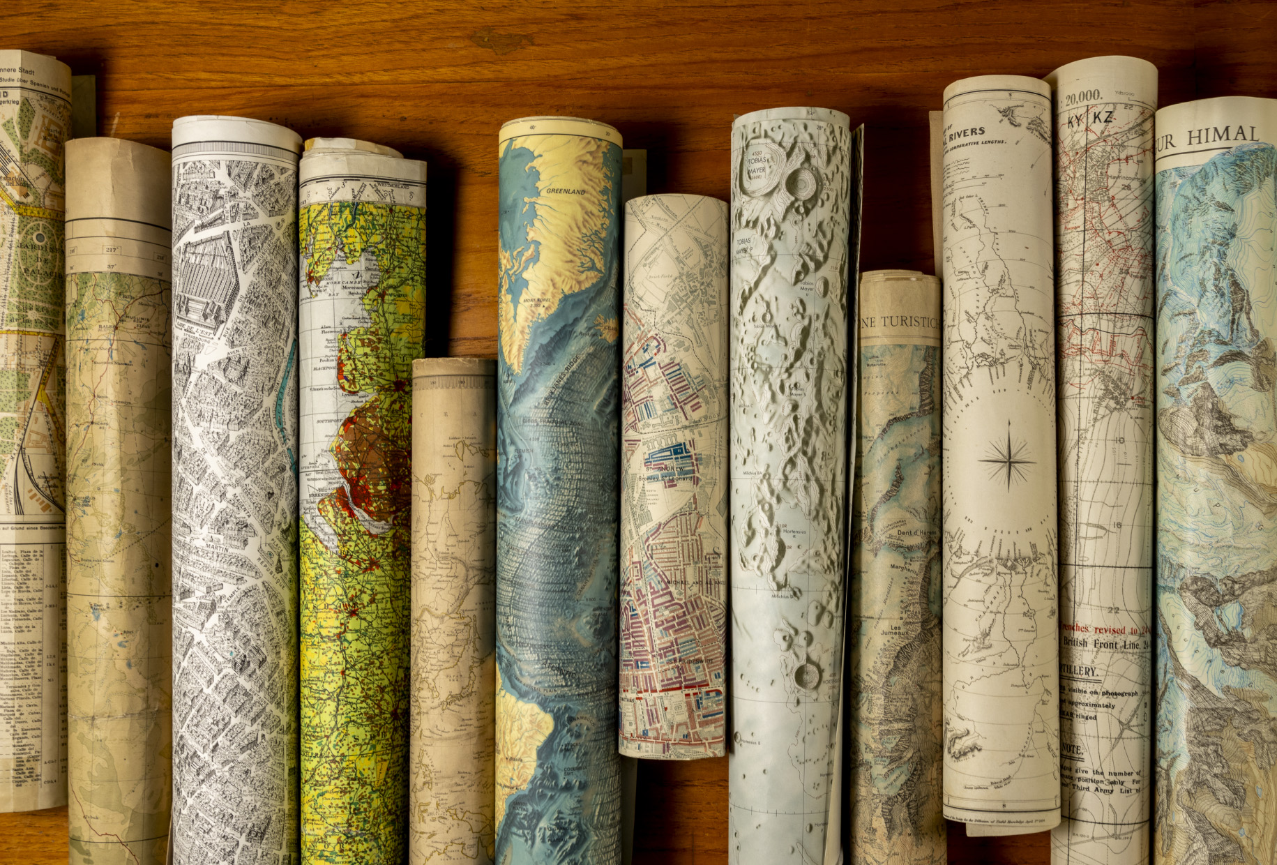 Events The Library Of Lost Maps Endpapers 