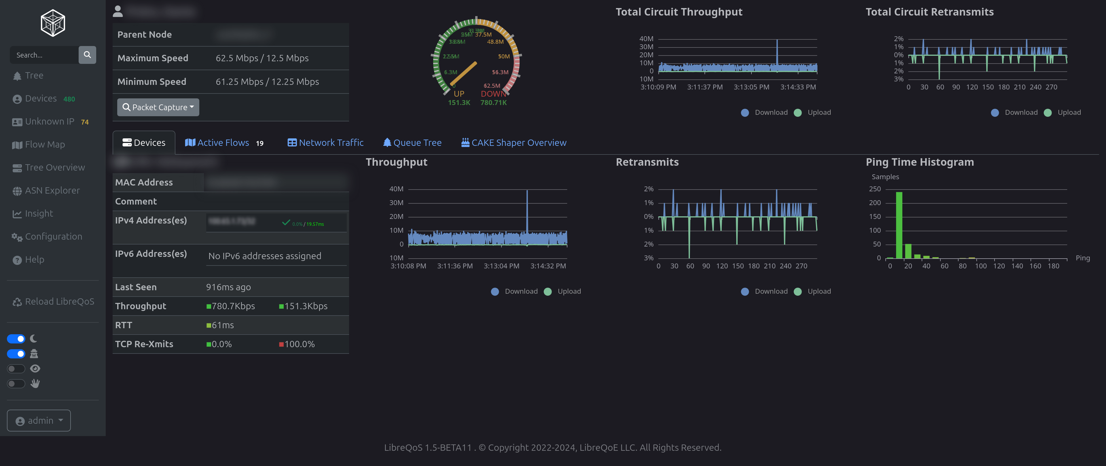 LibreQoS v1.5-RC-1 - Client