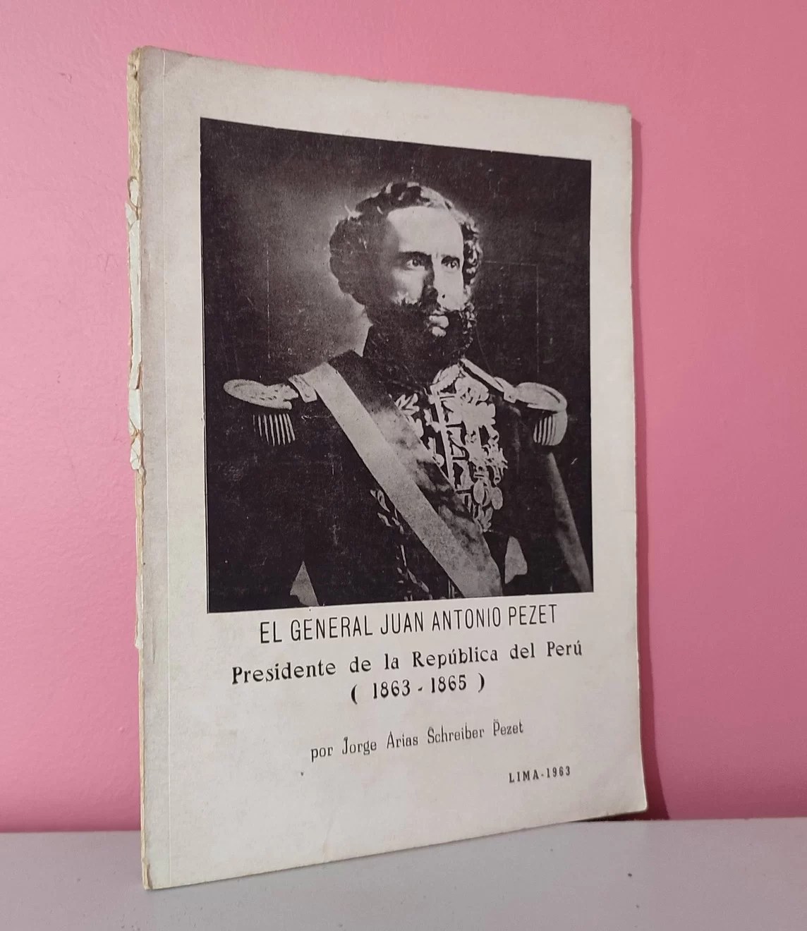 El general Juan Antonio Pezet. Presidente de la república del Perú (1863-1865)