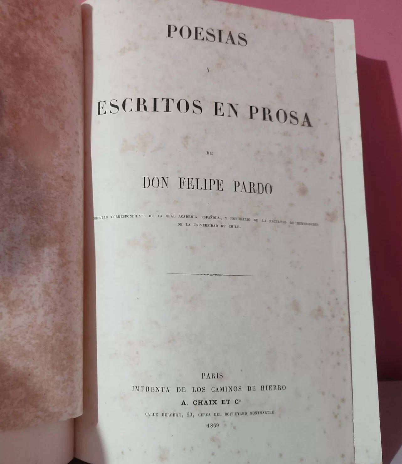 Poesias y escritos en prosa