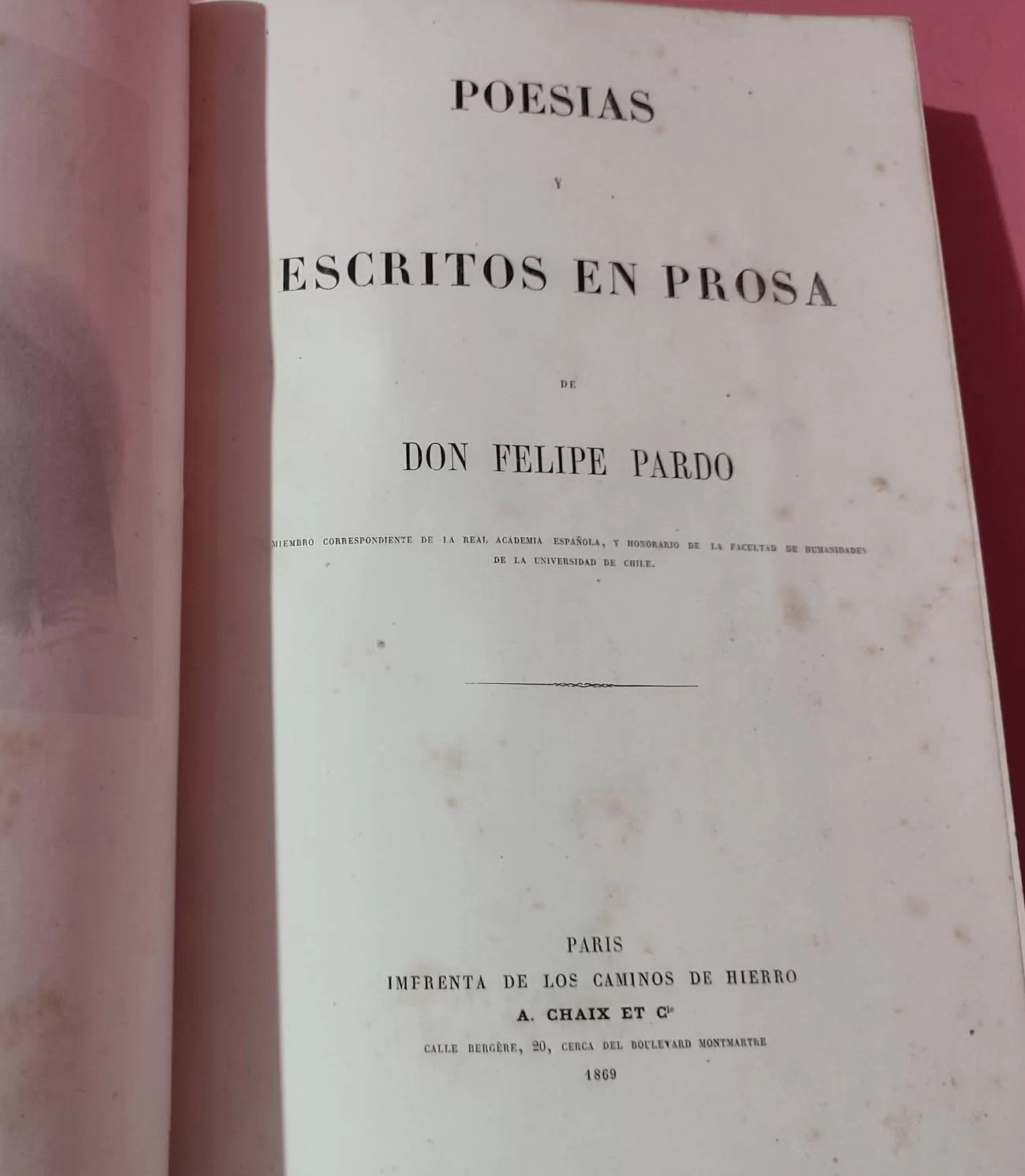Poesias y escritos en prosa
