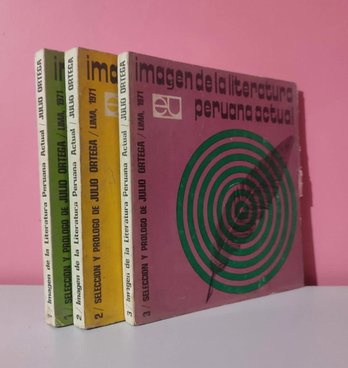 Imagen de la literatura peruana actual / Tres tomos