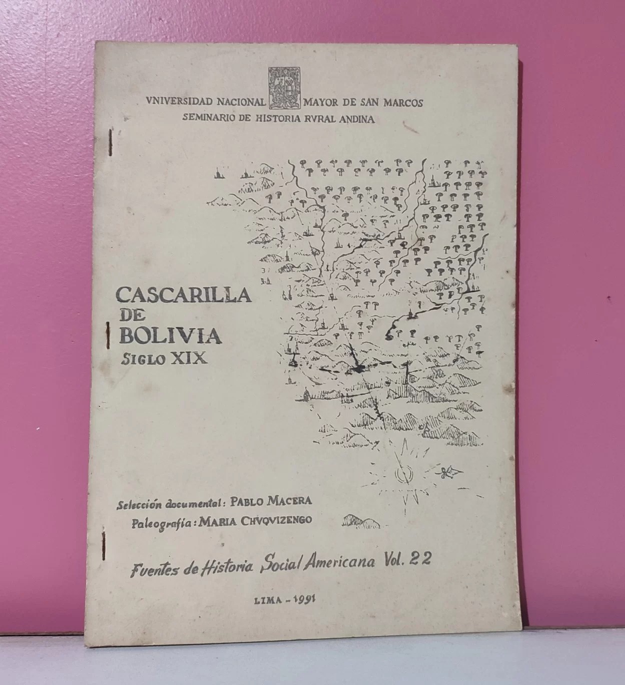 Cascarilla de Bolivia siglo XIX