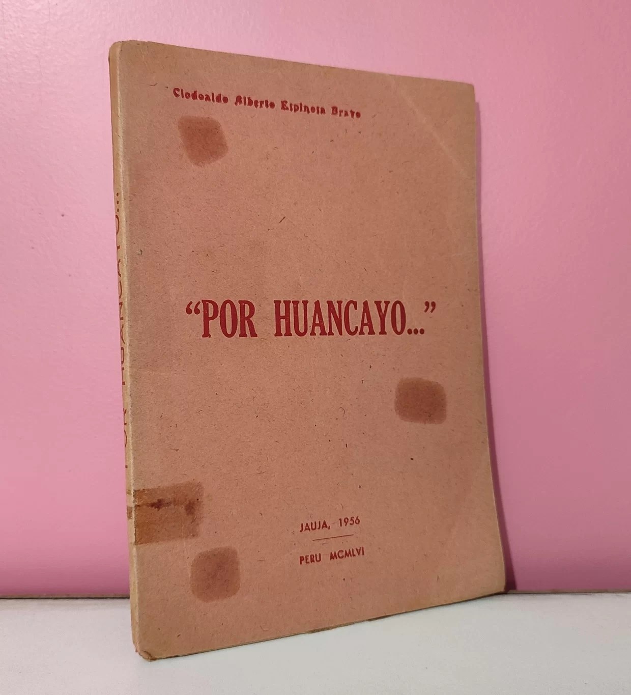 «Por Huancayo…»