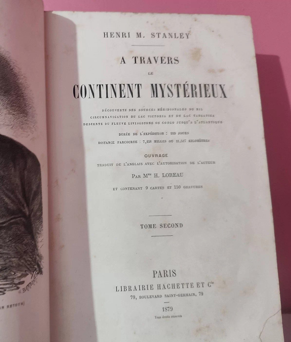A travers le Continent Mystérieux. Tome Second