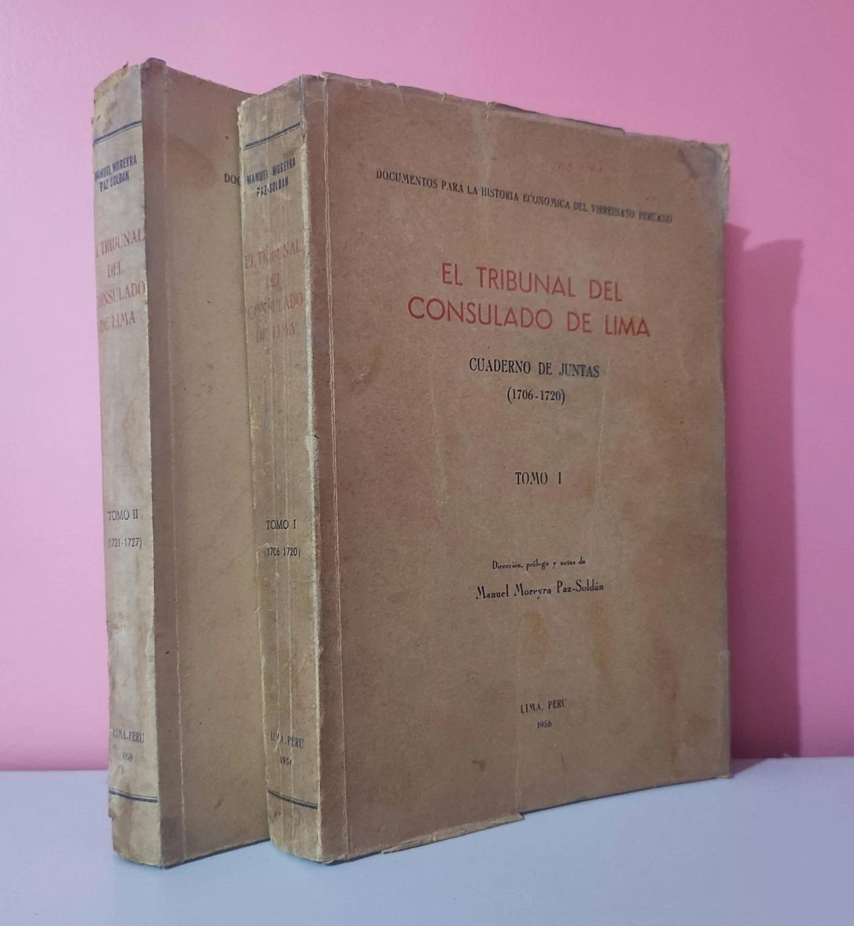El Tribunal del Consulado de Lima – Cuaderno de Juntas (1706-1720) (1721-1727)