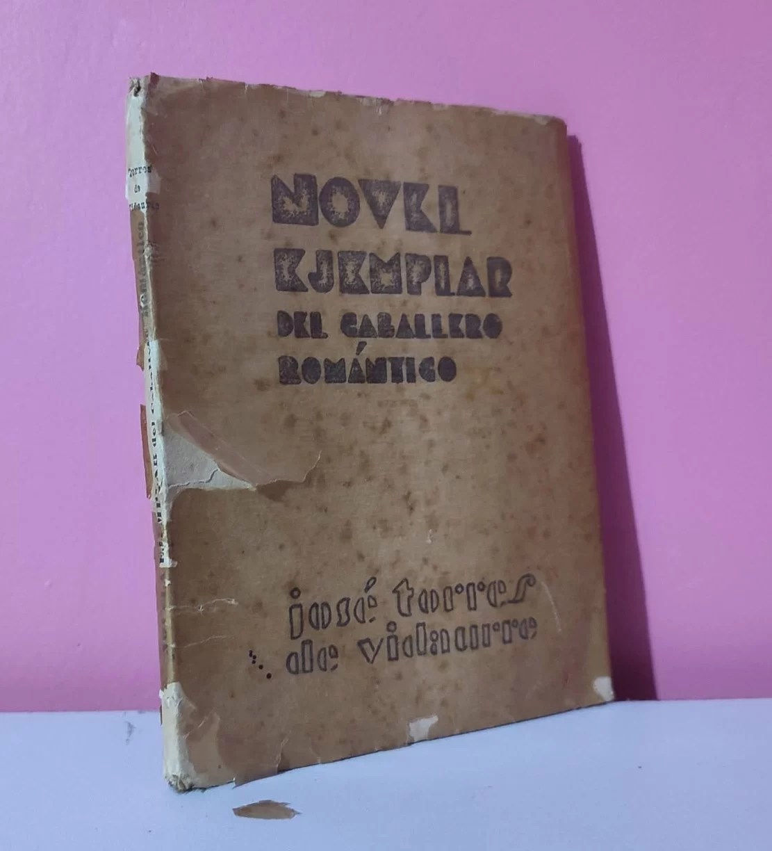 Novela ejemplar del caballero romántico (1924 – 1927)