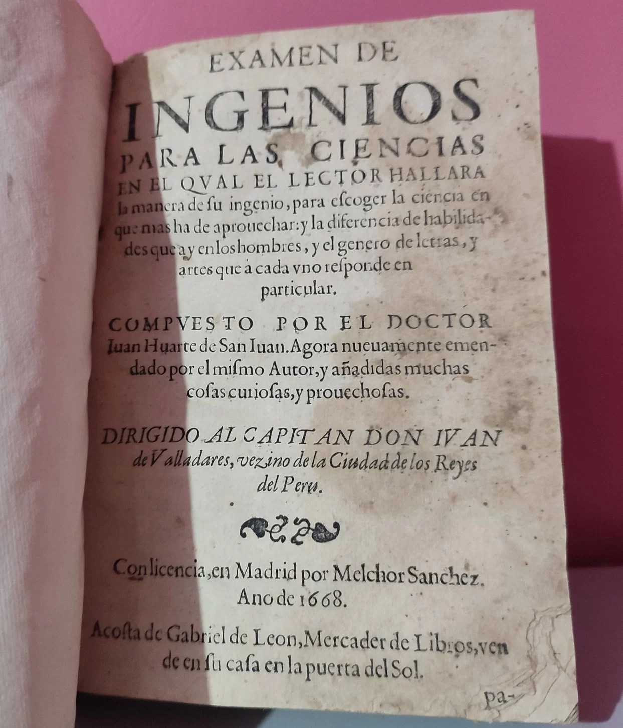 Examen de ingenios para las ciencias