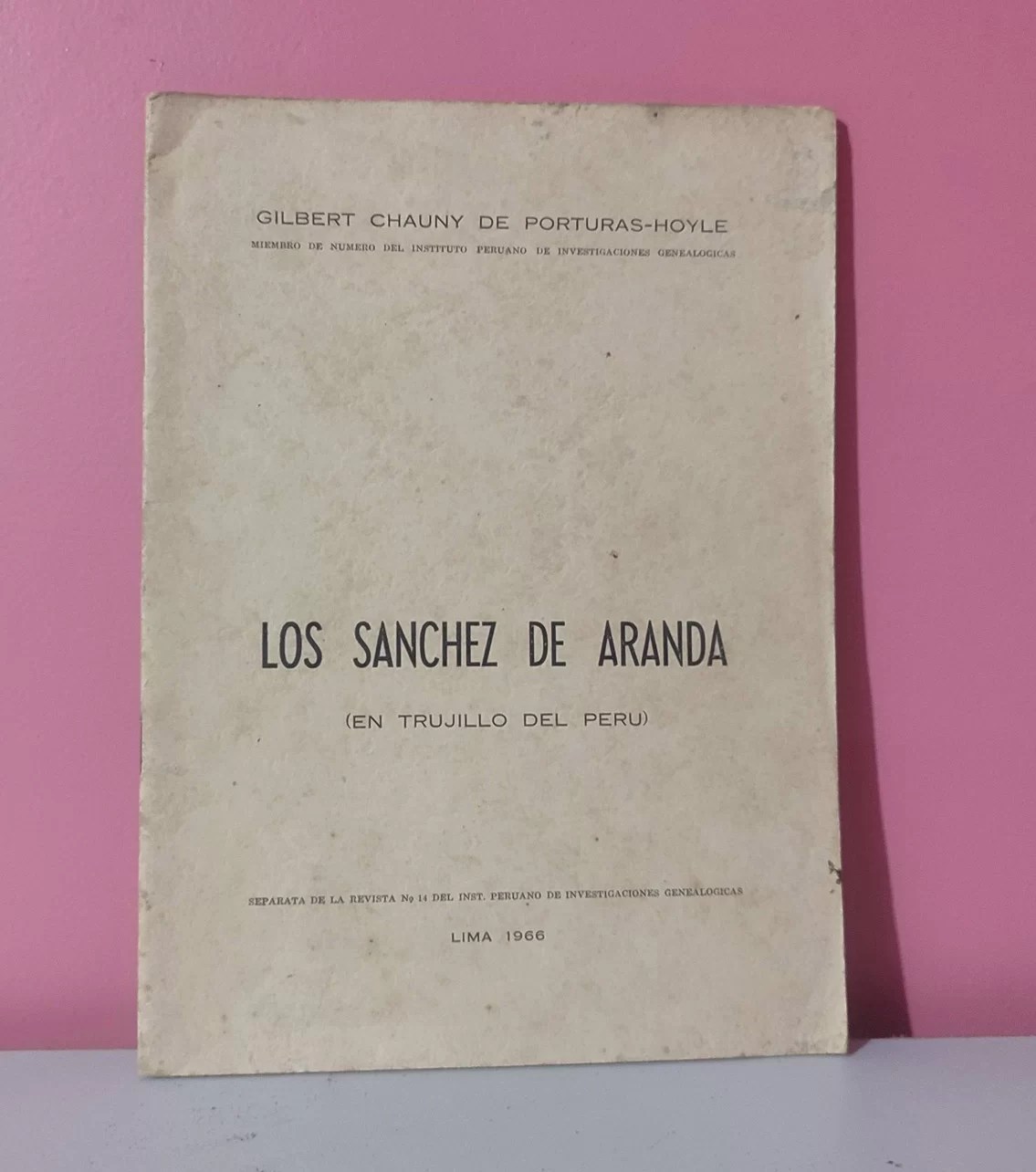 Los Sánchez de Aranda (en Trujillo del Perú)