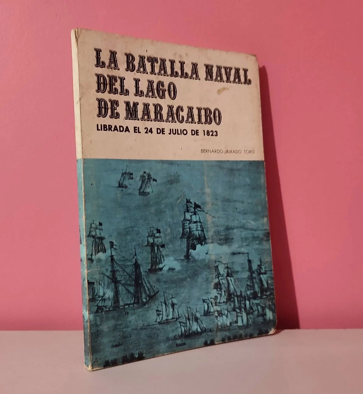 La batalla naval del lago de Maracaibo, librada el 24 de julio de 1823
