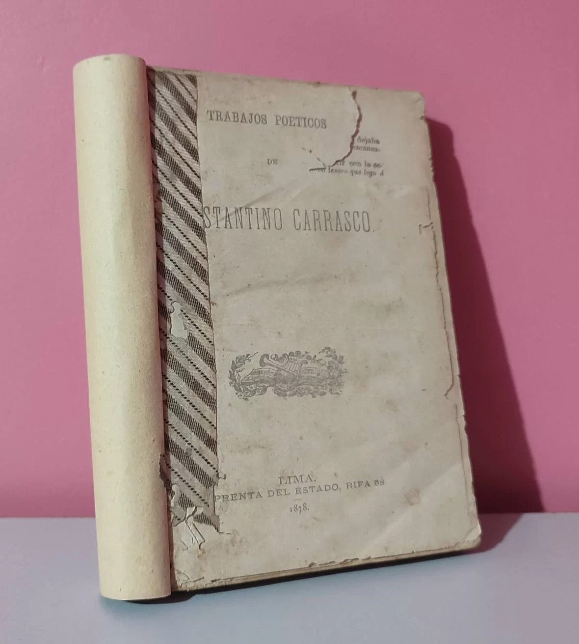 Trabajos poéticos de Constantino Carrasco