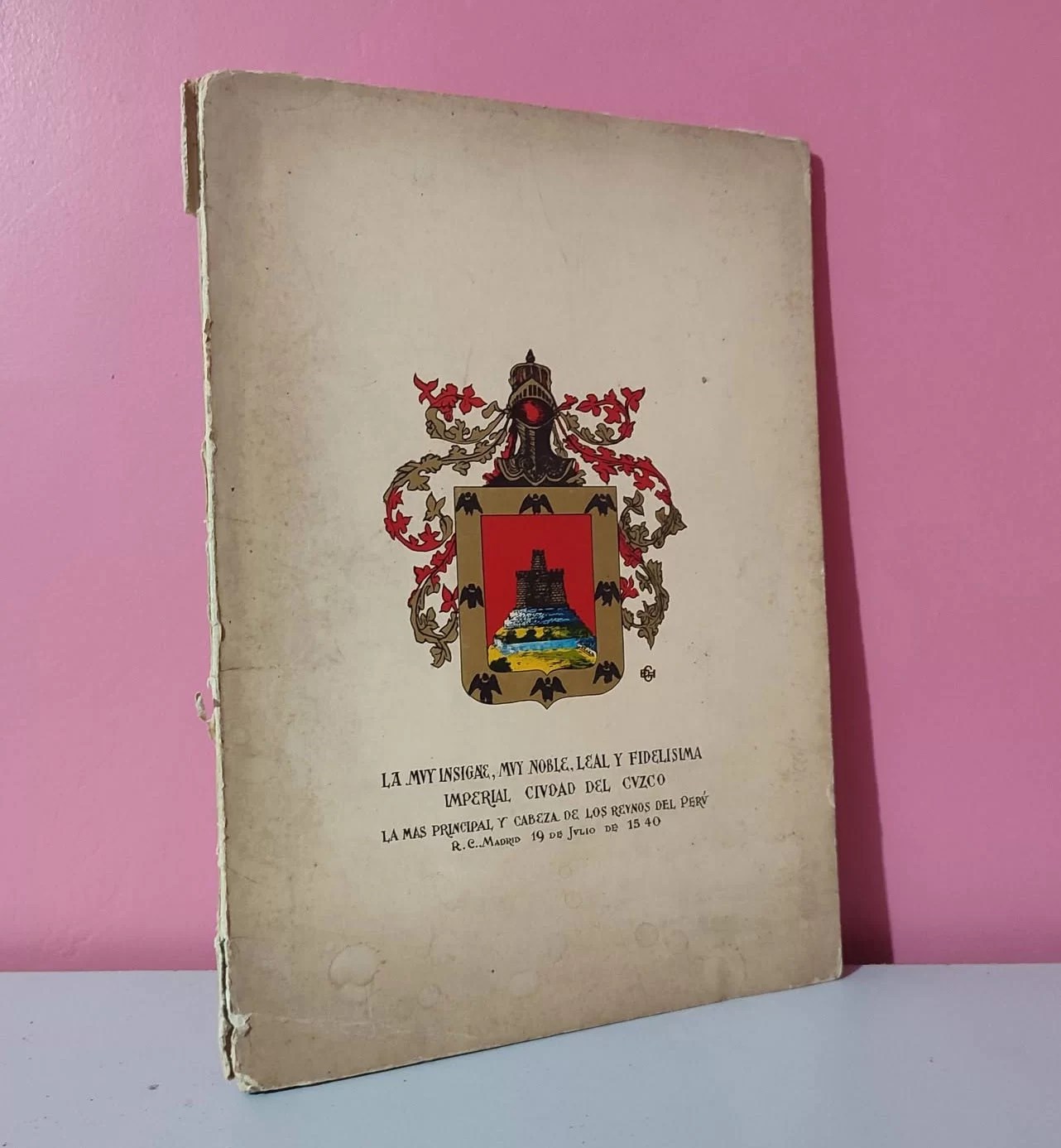 La muy insigne, muy noble, leal y fidelísima imperial ciudad del Cuzco / A. Michaelsen