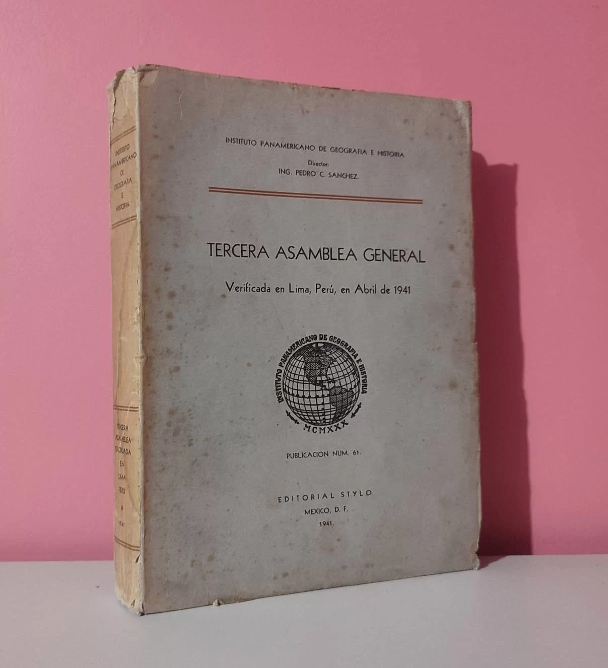 Tercera Asamblea General / Instituto Panamericano de Geografía e Historia