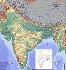 India Mountain Map Mountain Ranges In India Map 
