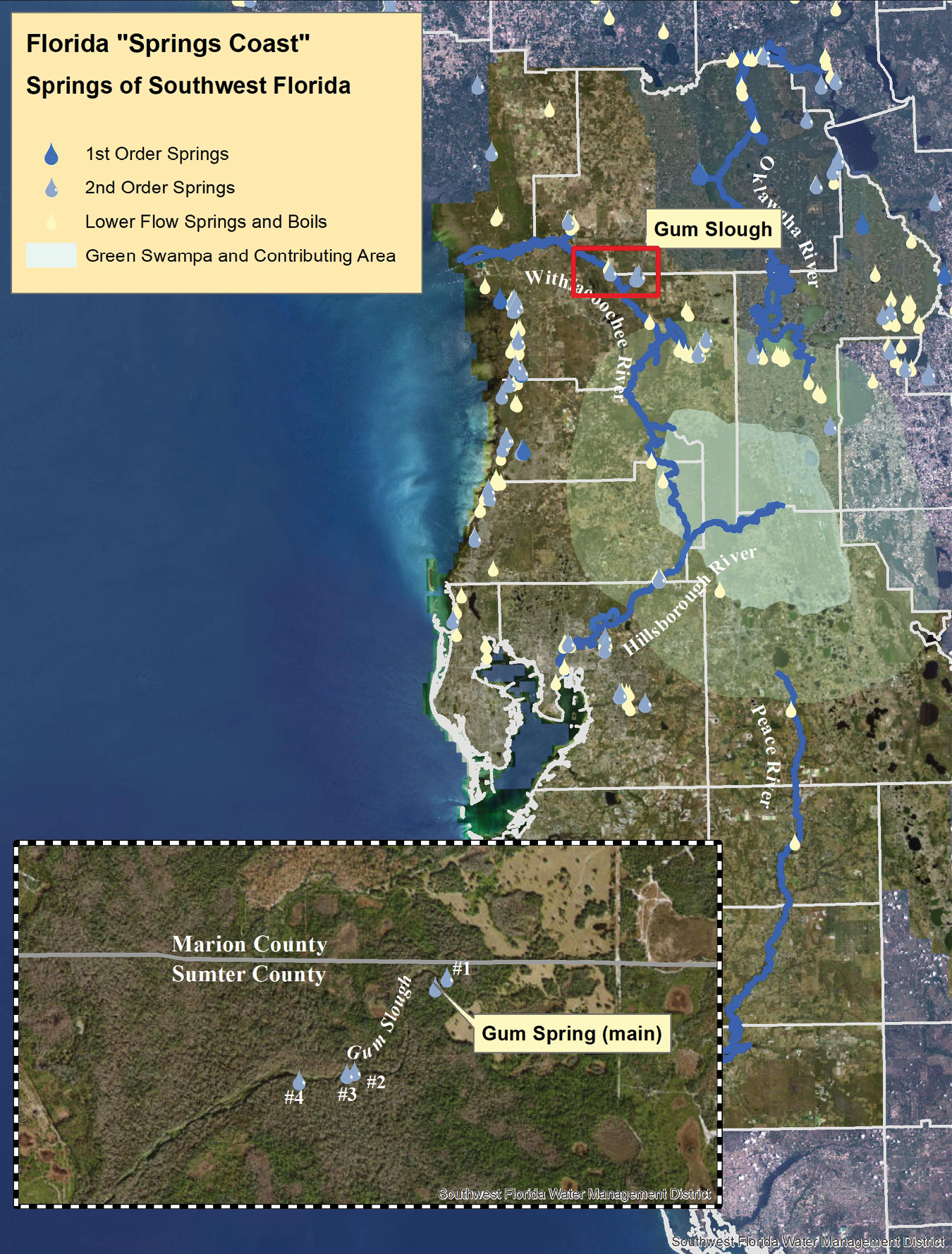 Florida Springs Locator Map At Christopher Prior Blog GumSlough Figure1 Update 