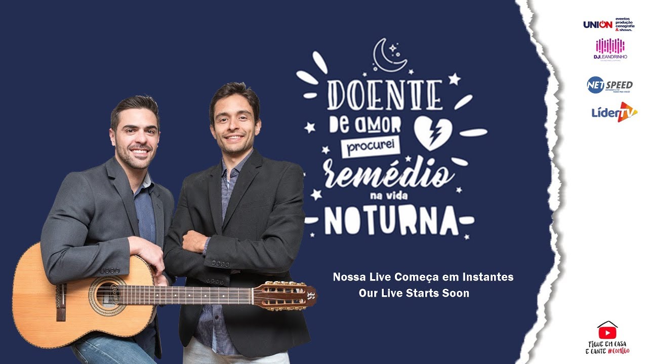 Live de Rafael Morais e Guilherme Pádua | #FiqueEmCasa e #CanteComigo