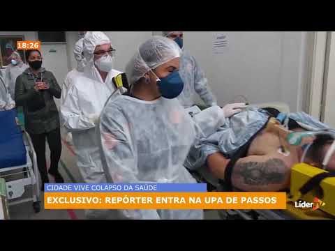 Repórter entra na UPA de Passos e mostra transporte de pacientes para Juiz de Fora