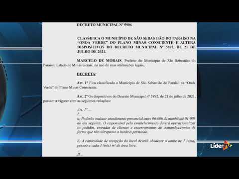 Novo decreto amplia horário de funcionamento de bares e restaurantes