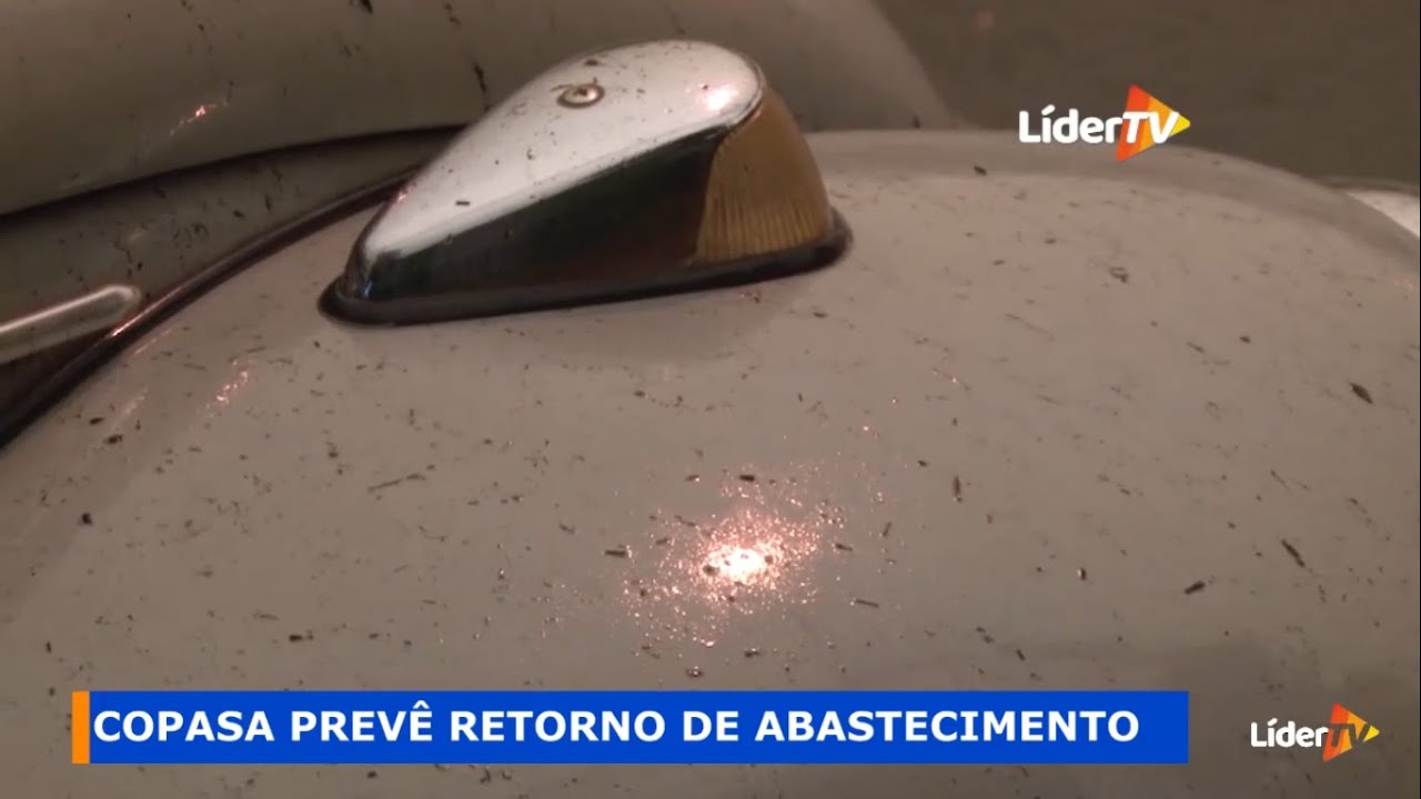 URGENTE: Copasa prevê retorno do abastecimento de água em Paraíso