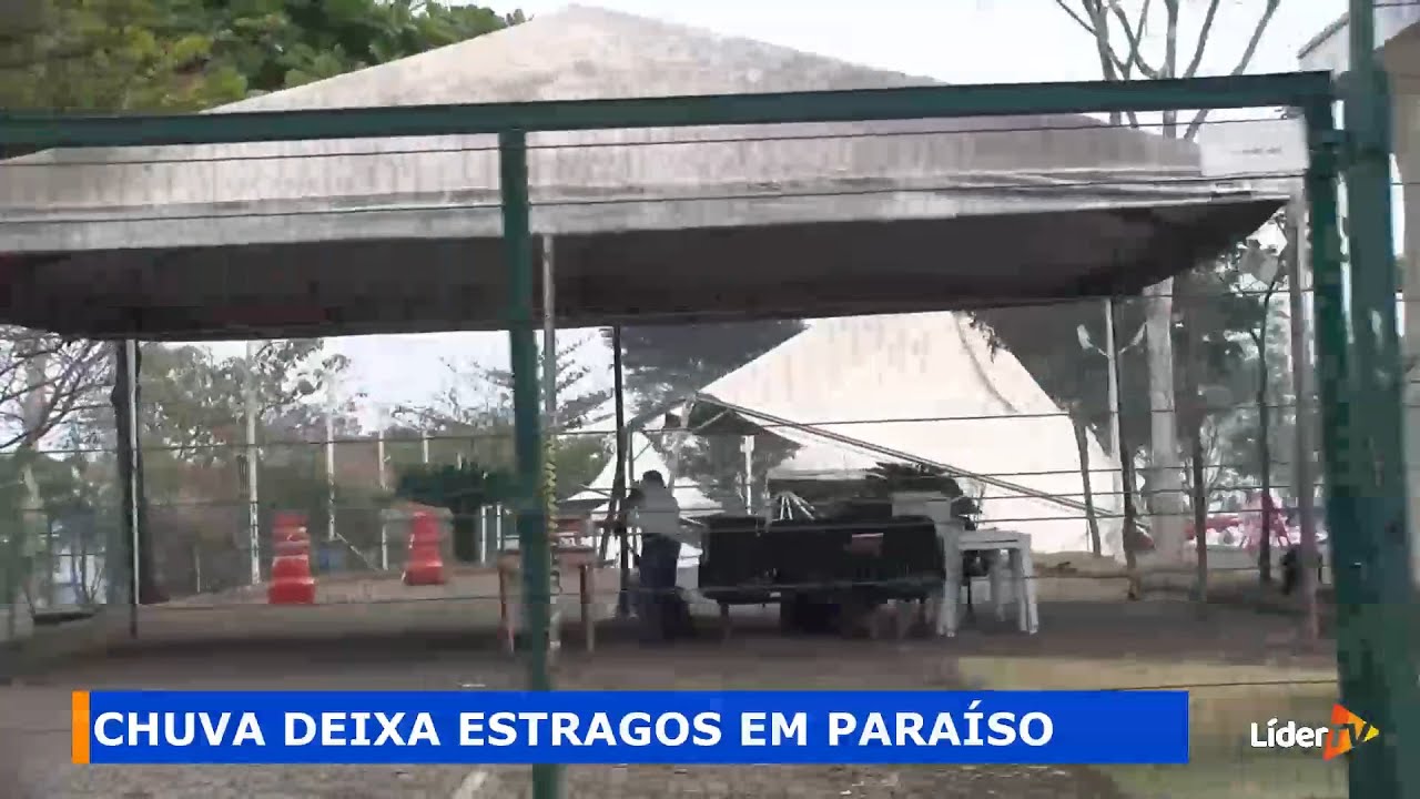 Chuva deixa estragos em São Sebastião do Paraíso