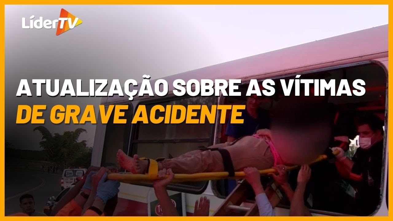 EXCLUSIVO: Santa Casa atualiza situação de vítimas de acidente com ônibus na BR-265