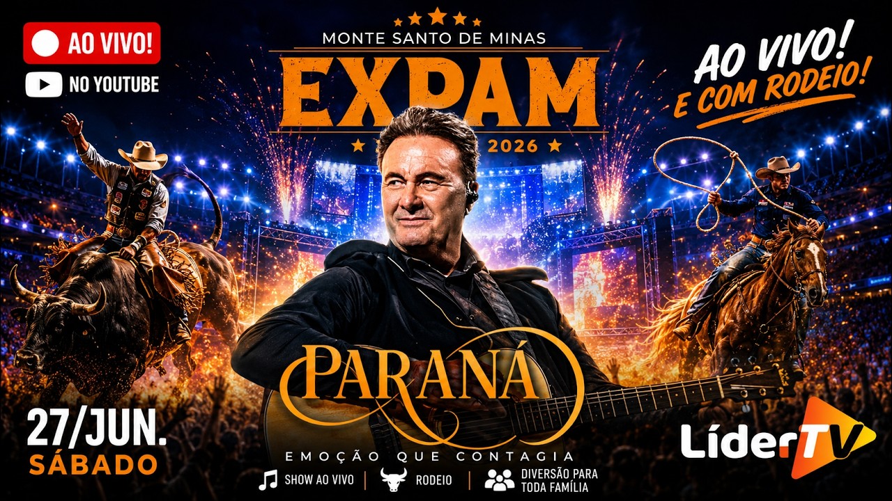 🔴 RODEIO E SHOW AO VIVO: EXPAM 2026 Monte Santo de Minas – Paraná