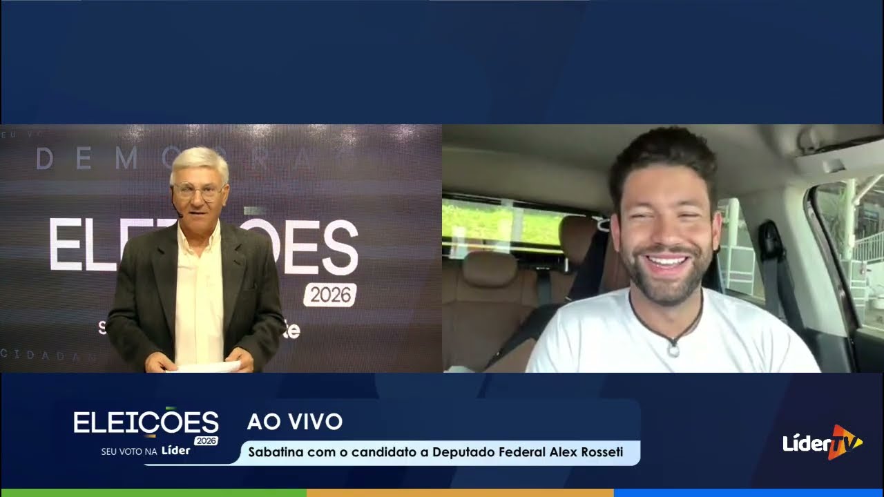 SABATINA ELEIÇÕES 2026 | Alex Rosseti – Candidato a Deputado Federal