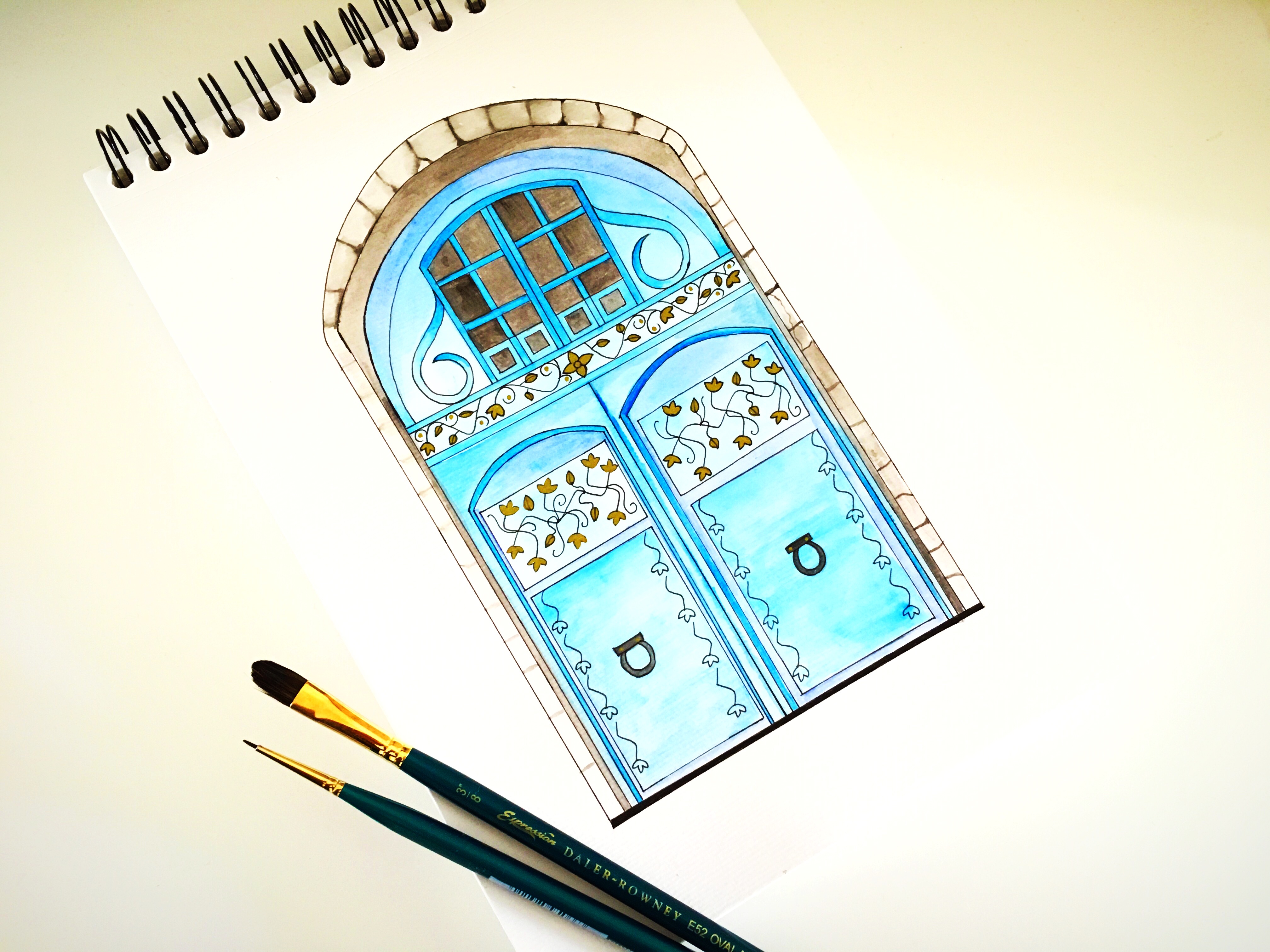 A wide range of beautiful colouring pages for toddlers, preschoolers and children of all ages. Freebie Antique Door Coloring Page Life Athon