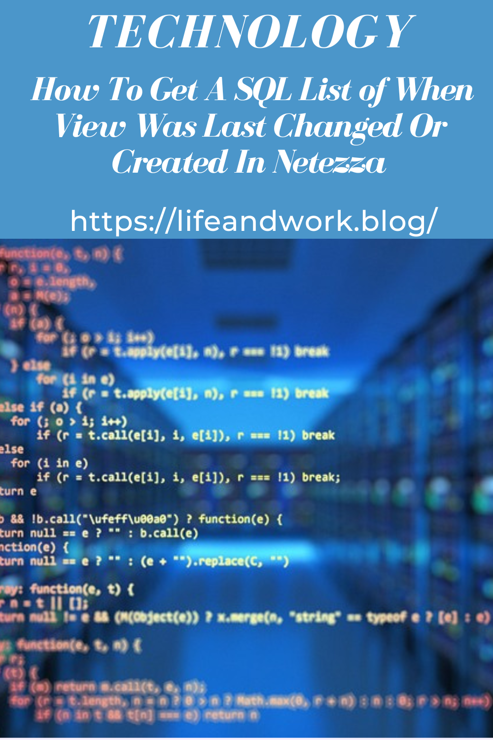How To Get A SQL List of When View Was Last Changed Or Created In Netezza