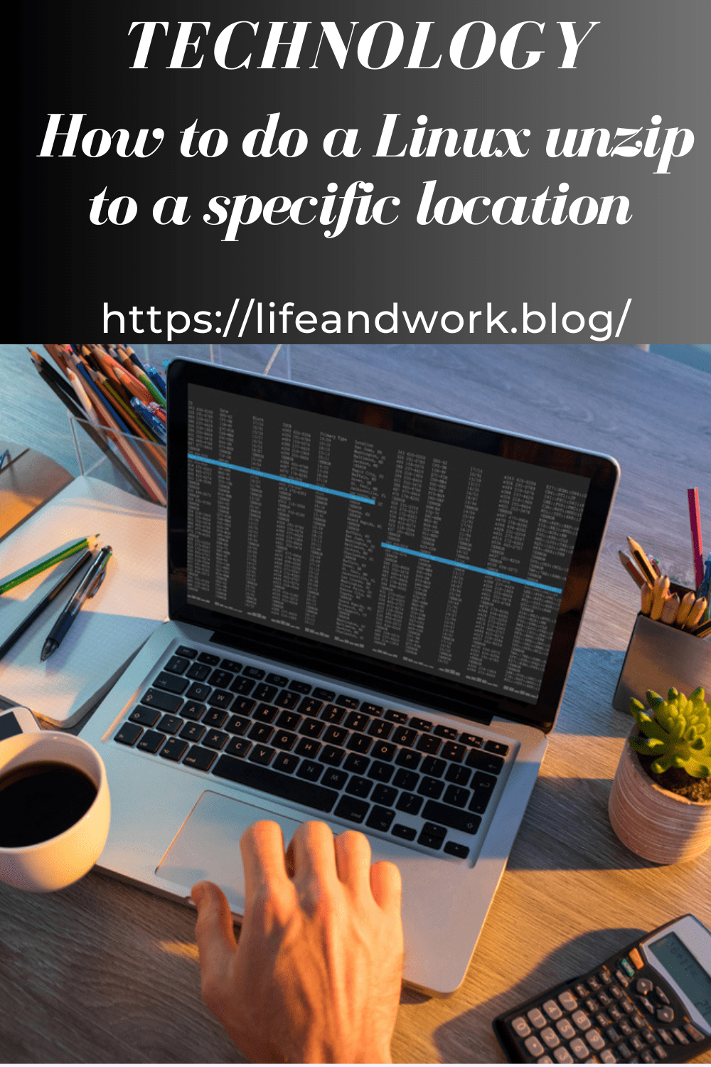 How to do a Linux unzip to a specific location