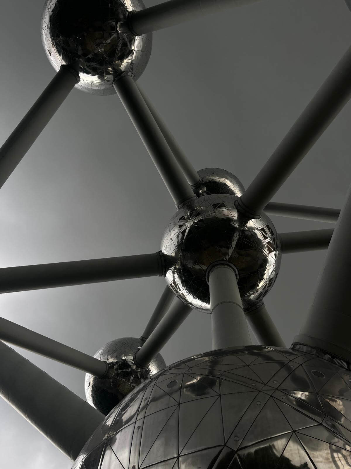 Atomium in Brussels, Belgium