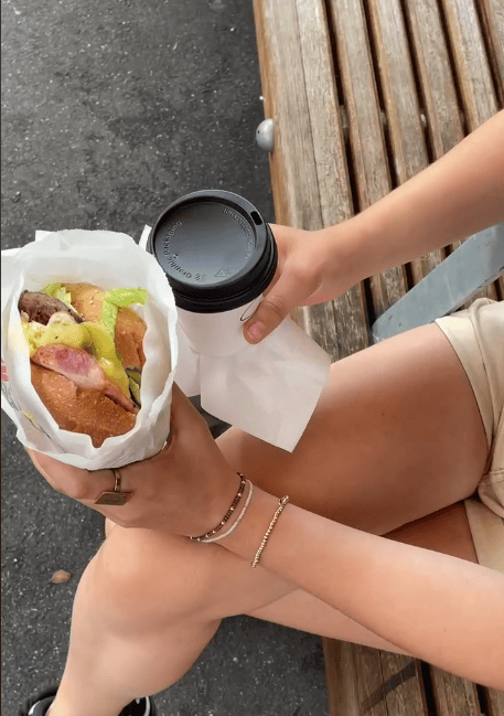 Melbourne travel guide South Melbourne Market burger coffee brunch street food market Australia