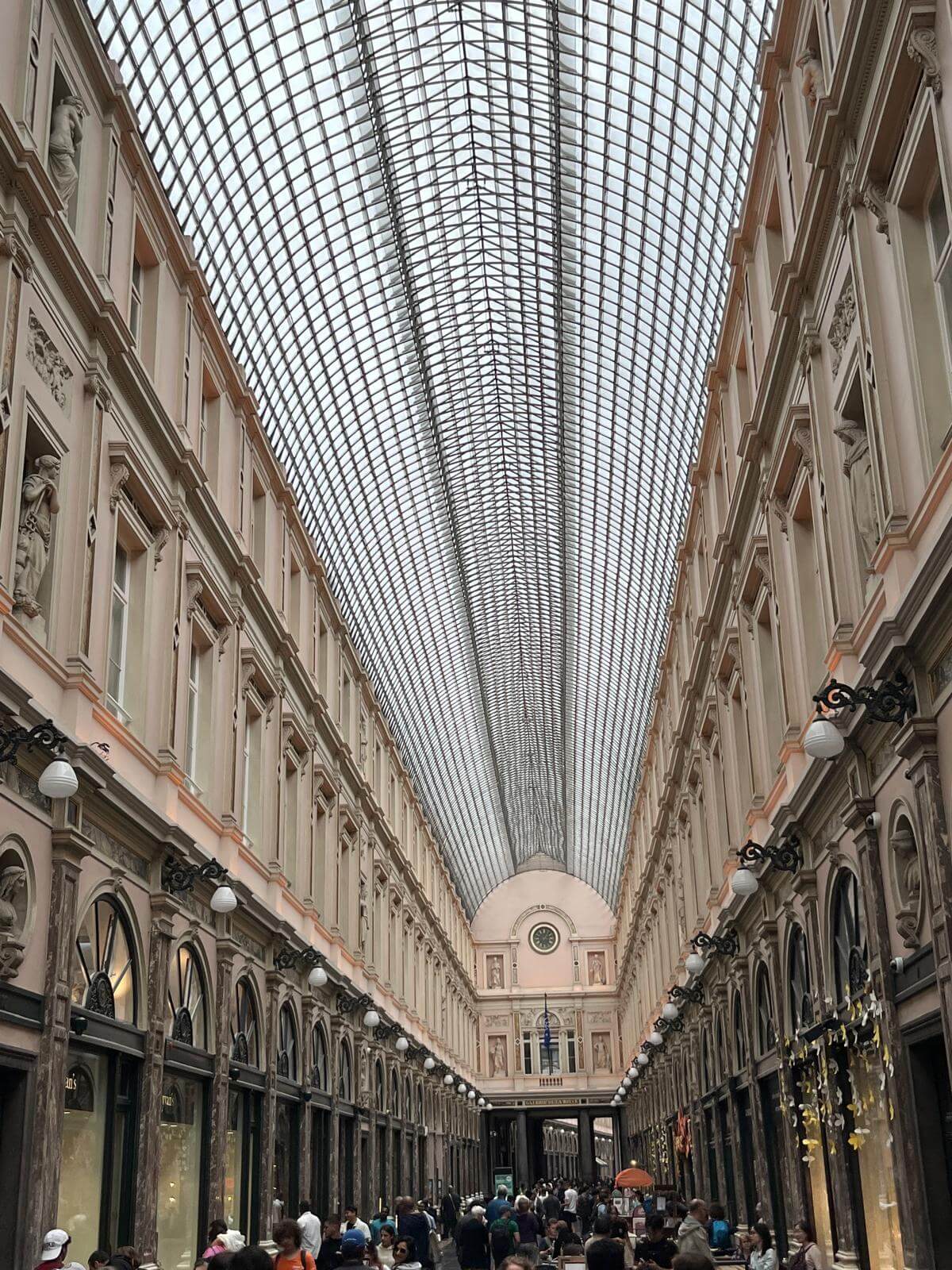 Galeries Royales Saint-Hubert in Brussels, Belgium