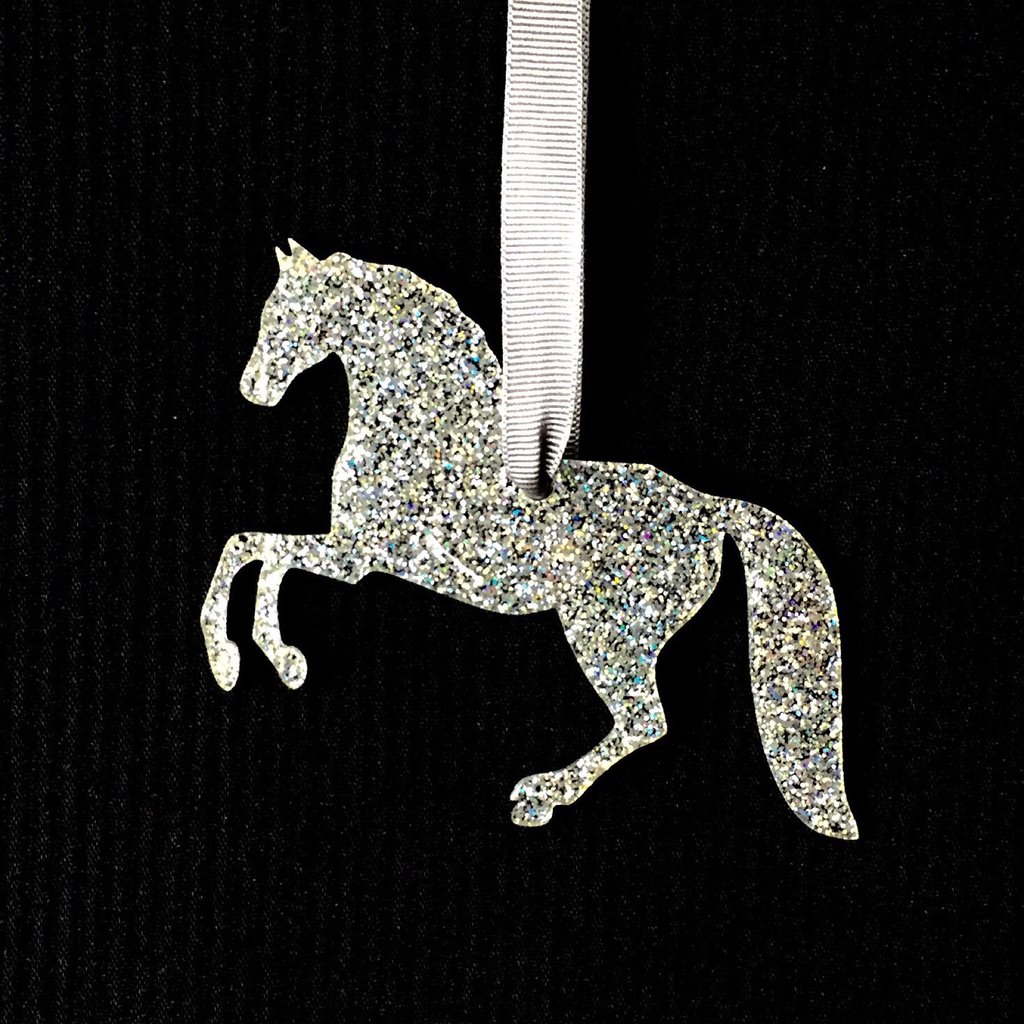 Rearing Horse Christmas Decoration - Image 2