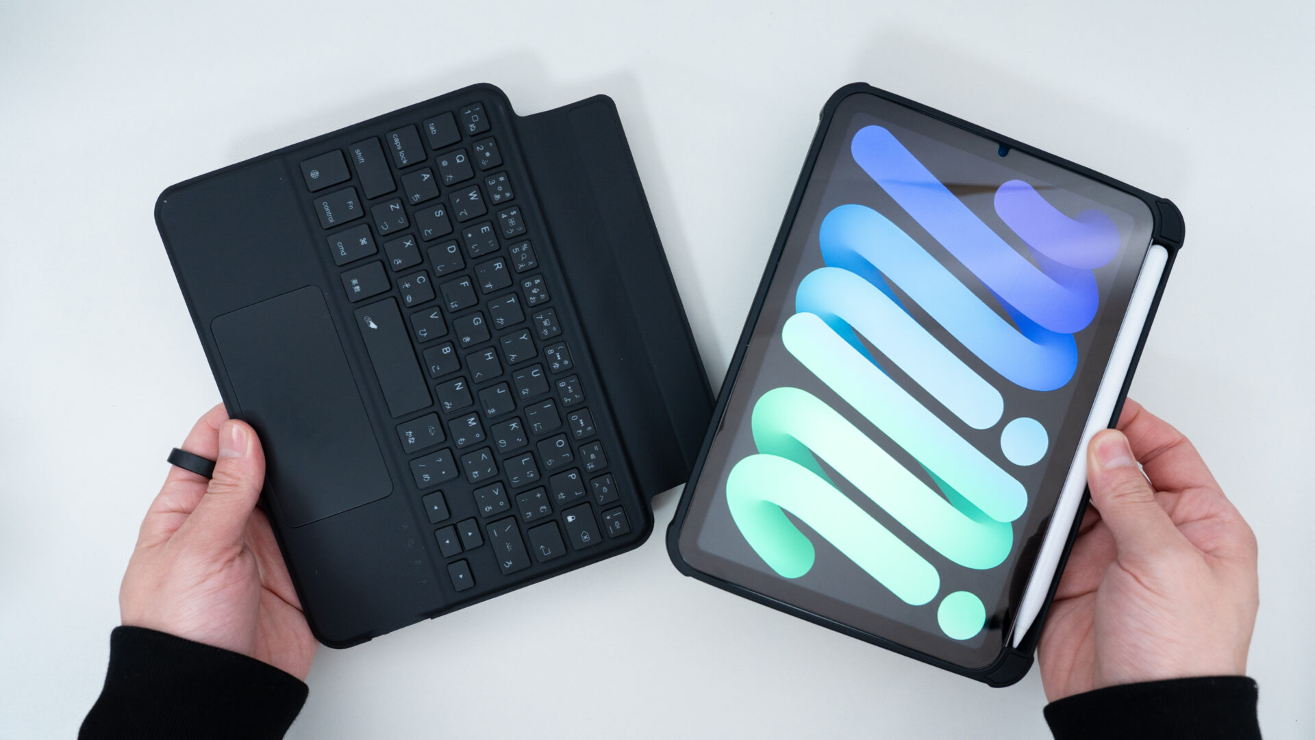 iPad mini(A17 Pro)用トラックパッド付きキーボードは「MePadkey」と