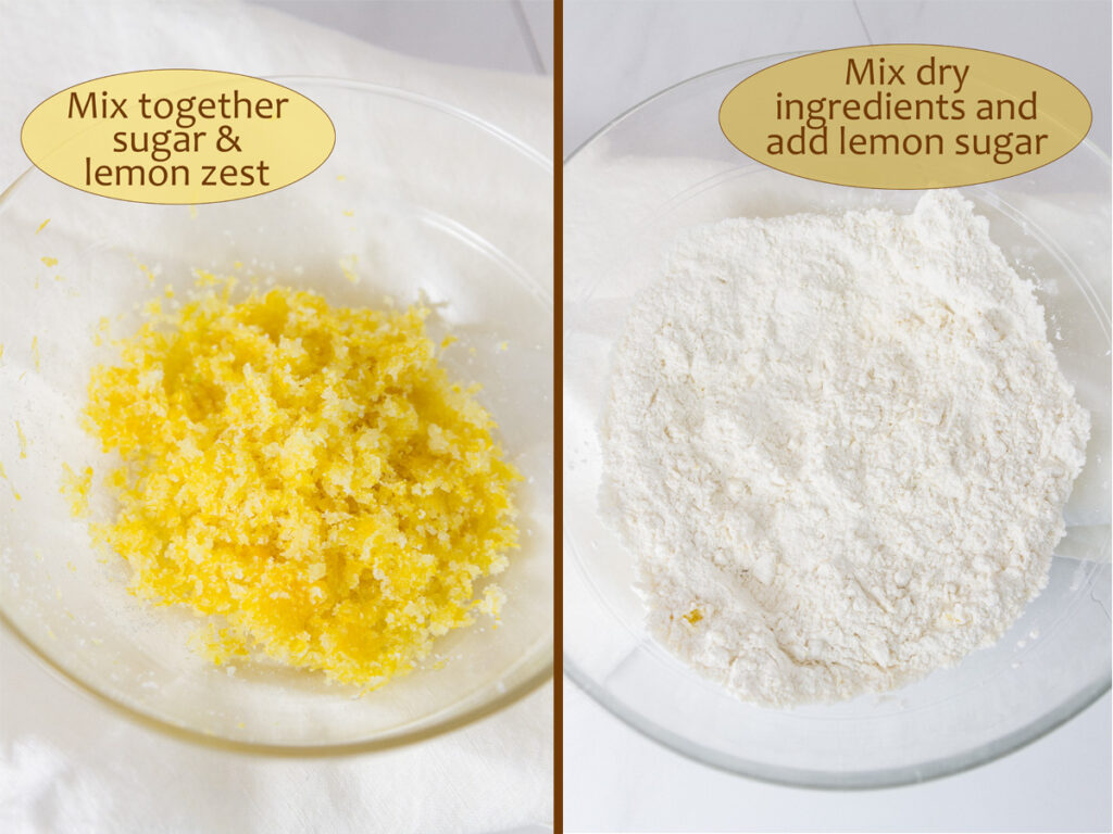 how to make these muffins with two process shots