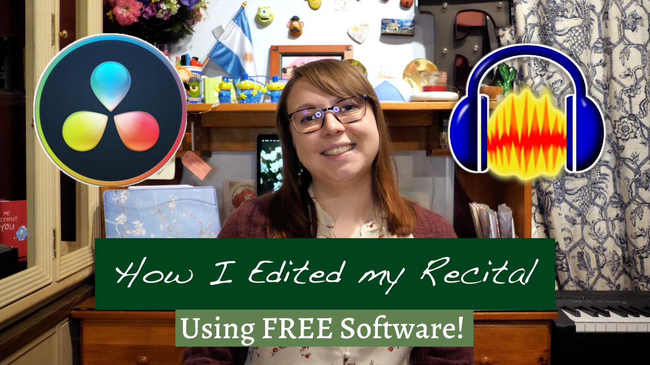 How I Edited my Recital Using Free Editing Software (Video)