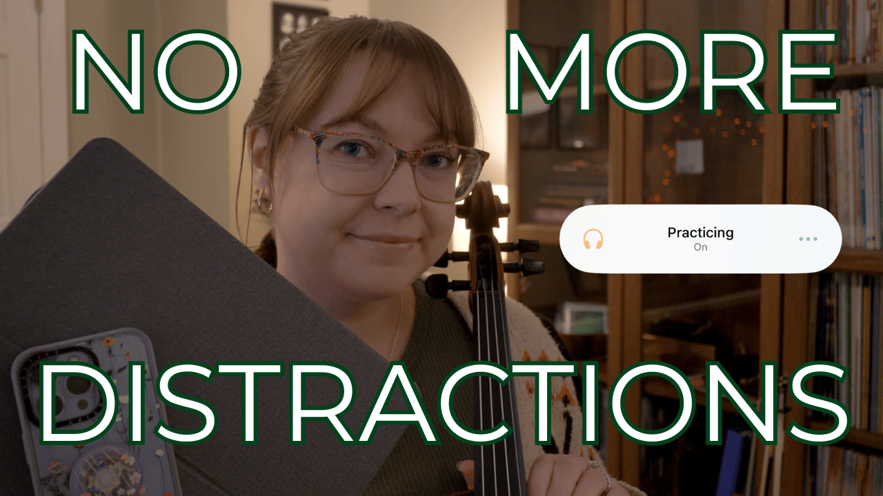 How to Make a Focus Mode for Practicing and Performing