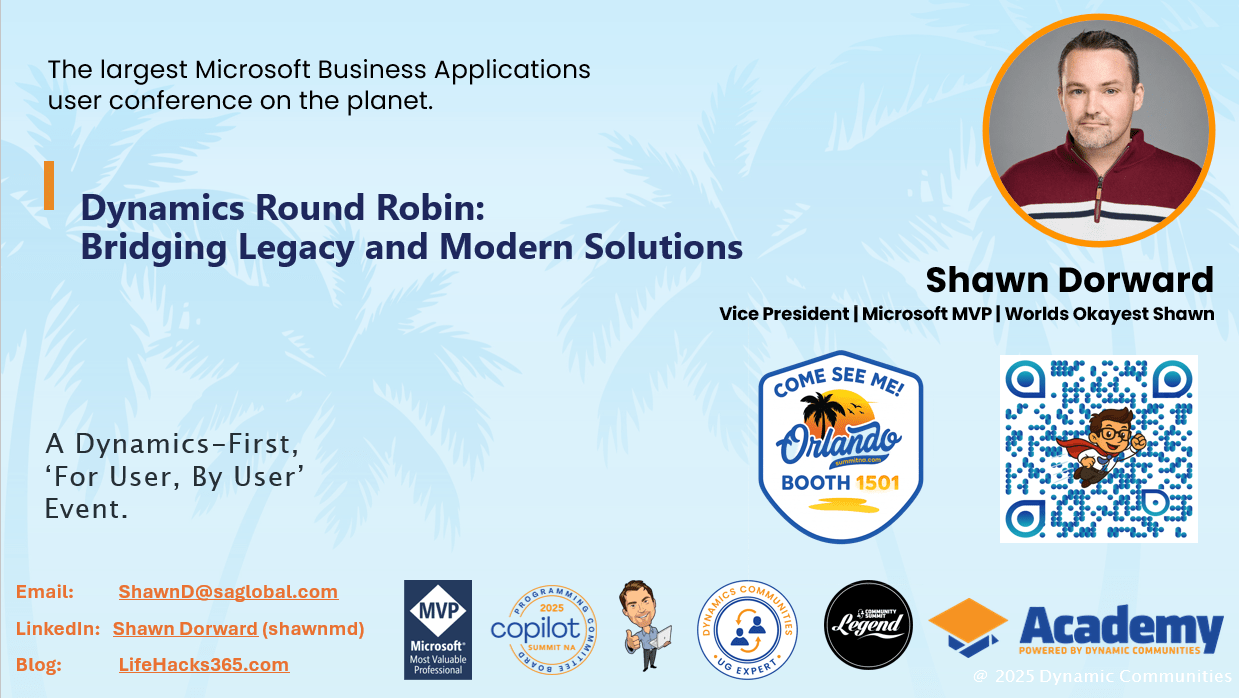 Summit 2025 - Come Join Me!  Bridging Legacy and Modern Solutions