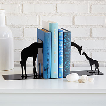 giraffe bookends