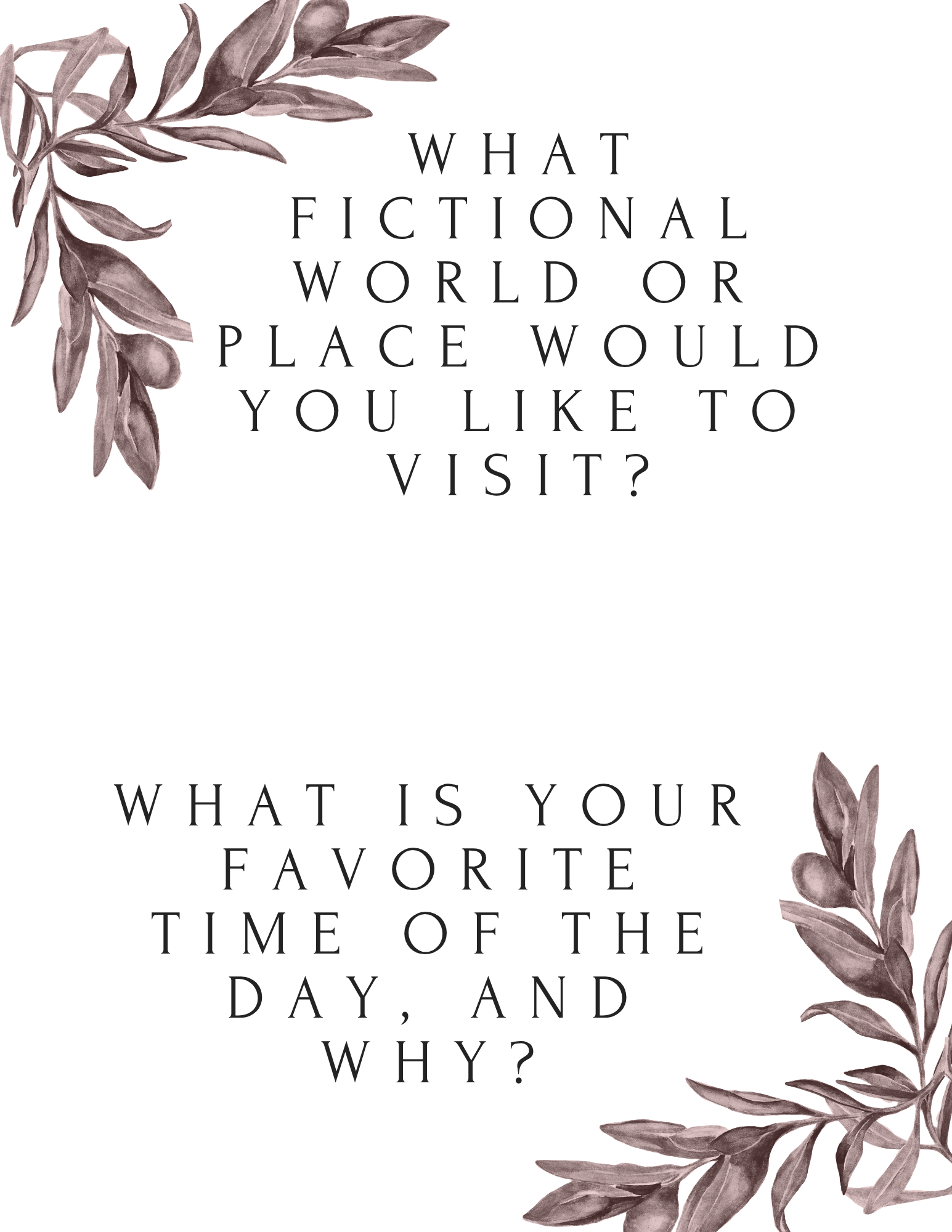 Sample Table Questions