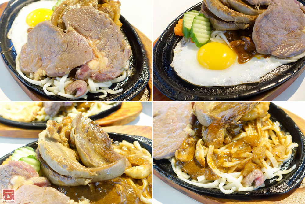 【台南中西區】獨家醬汁｜排餐雙拼｜安格斯無骨牛小排｜豬舌排｜松阪豬排｜前美軍俱樂部小陳主廚~鮮利牛排館