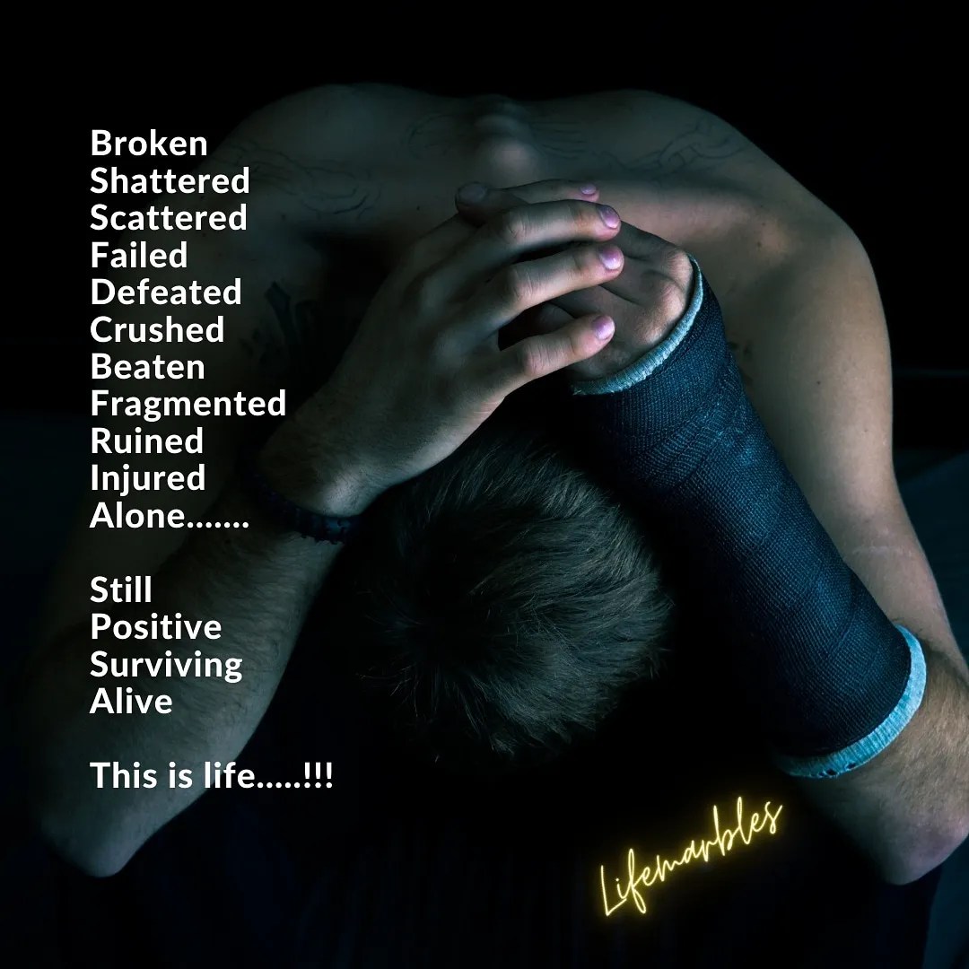 broken , failed , alone ?
