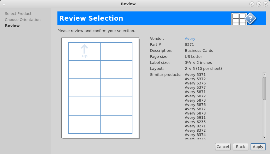 How To Create Business Cards And Labels Using Glabels Life Of A Geek Adminlife Of A Geek Admin