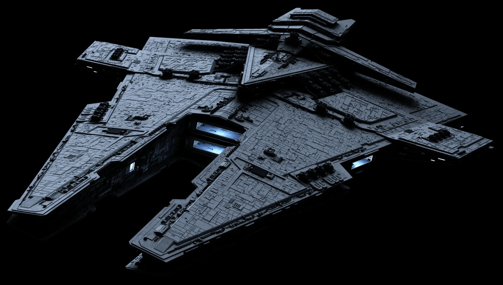 Harrower-Class Dreadnought from Star Wars The Old Republic, concept image for LEGO Star Wars UCS set idea.