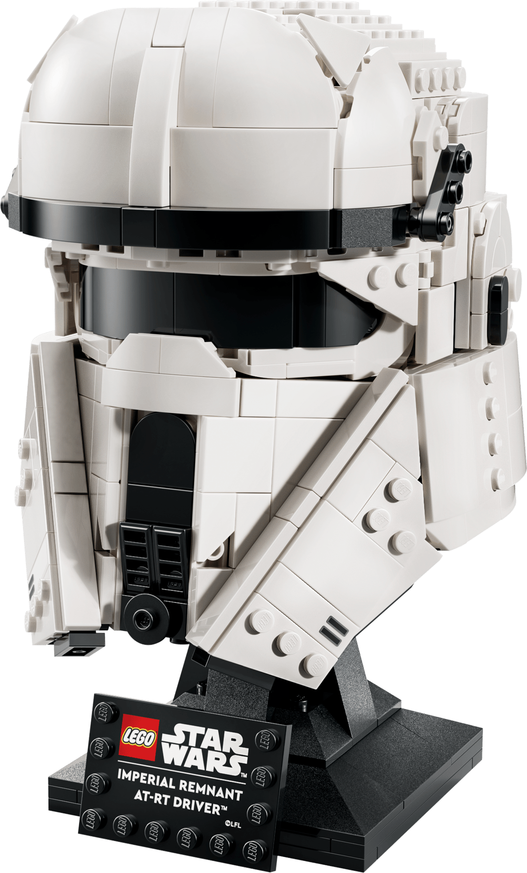 LEGO Star Wars 2026 Imperial Remnant AT-RT Driver Helmet display set