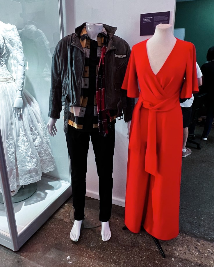 At the Neighbours Experience there were a number of costumes from the show including Mike & Jane's outfits from the "final" episode