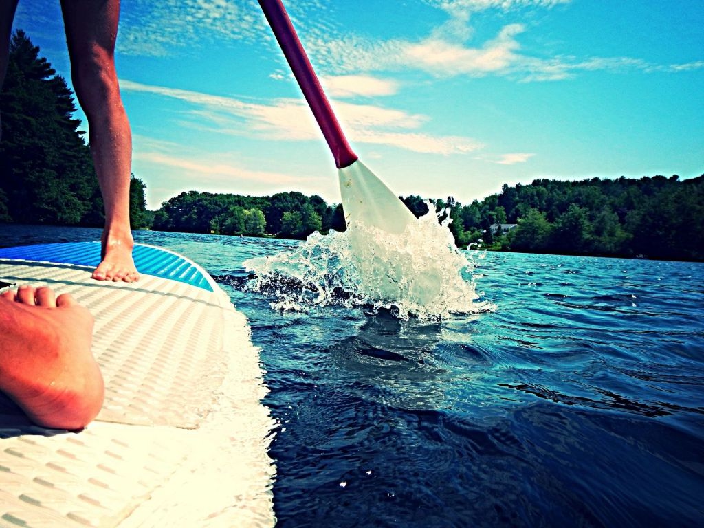 paddle board