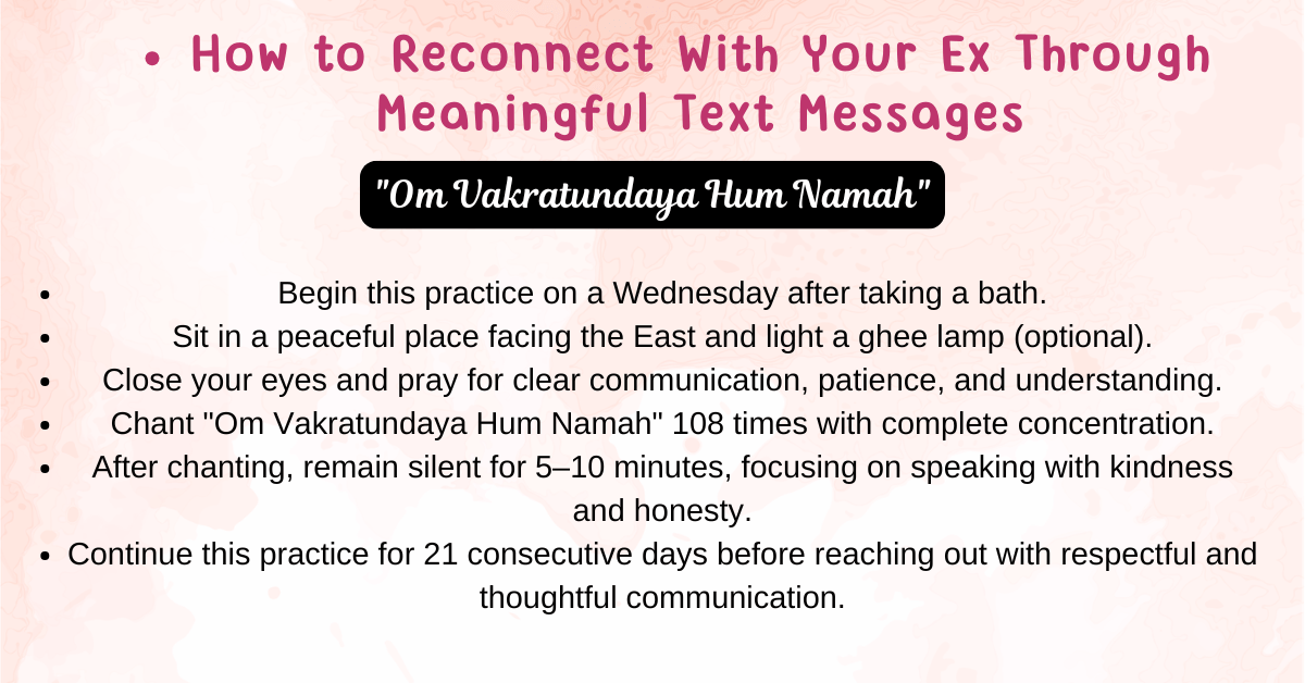 How to Reconnect With Your Ex Through Meaningful Text Messages